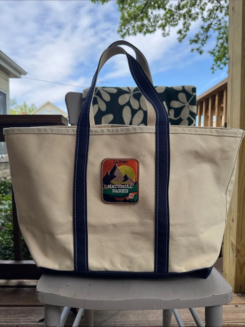 L.L. Bean National Parks Canvas Tote